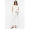 comma linnen blouse - wit