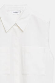 thumbnail: comma linnen blouse - wit