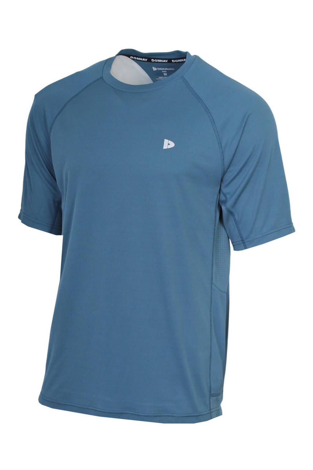 Donnay senior sportshirt - denimblue