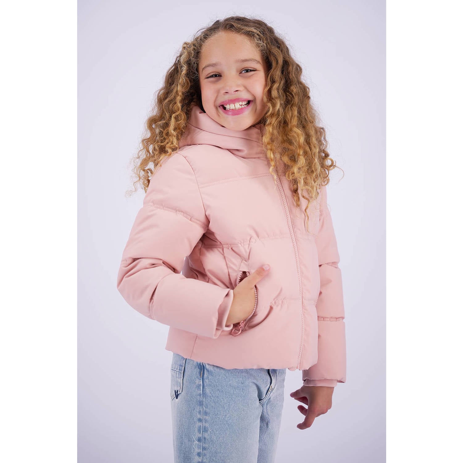 Vingino pufferjas roze
