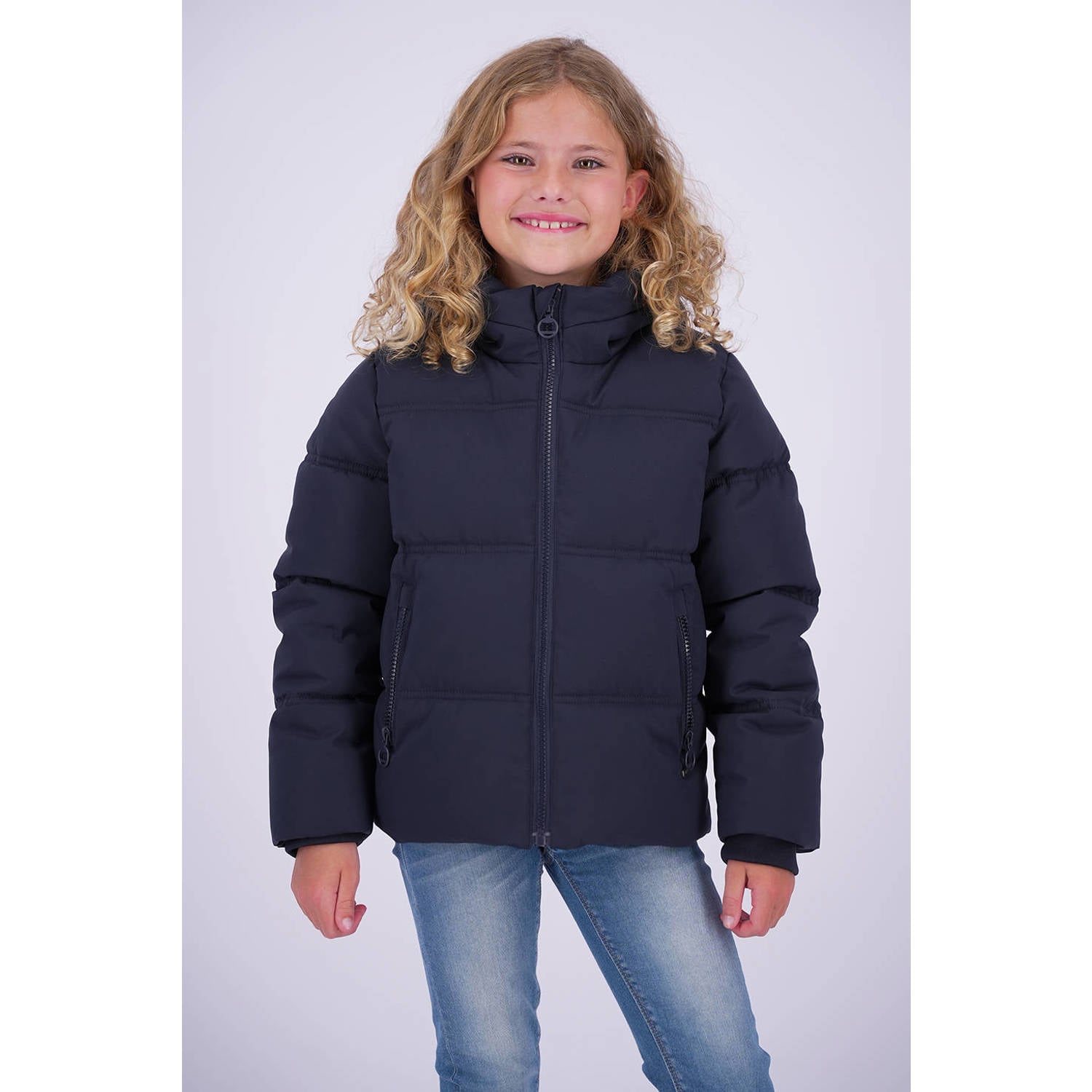Vingino pufferjas donkerblauw