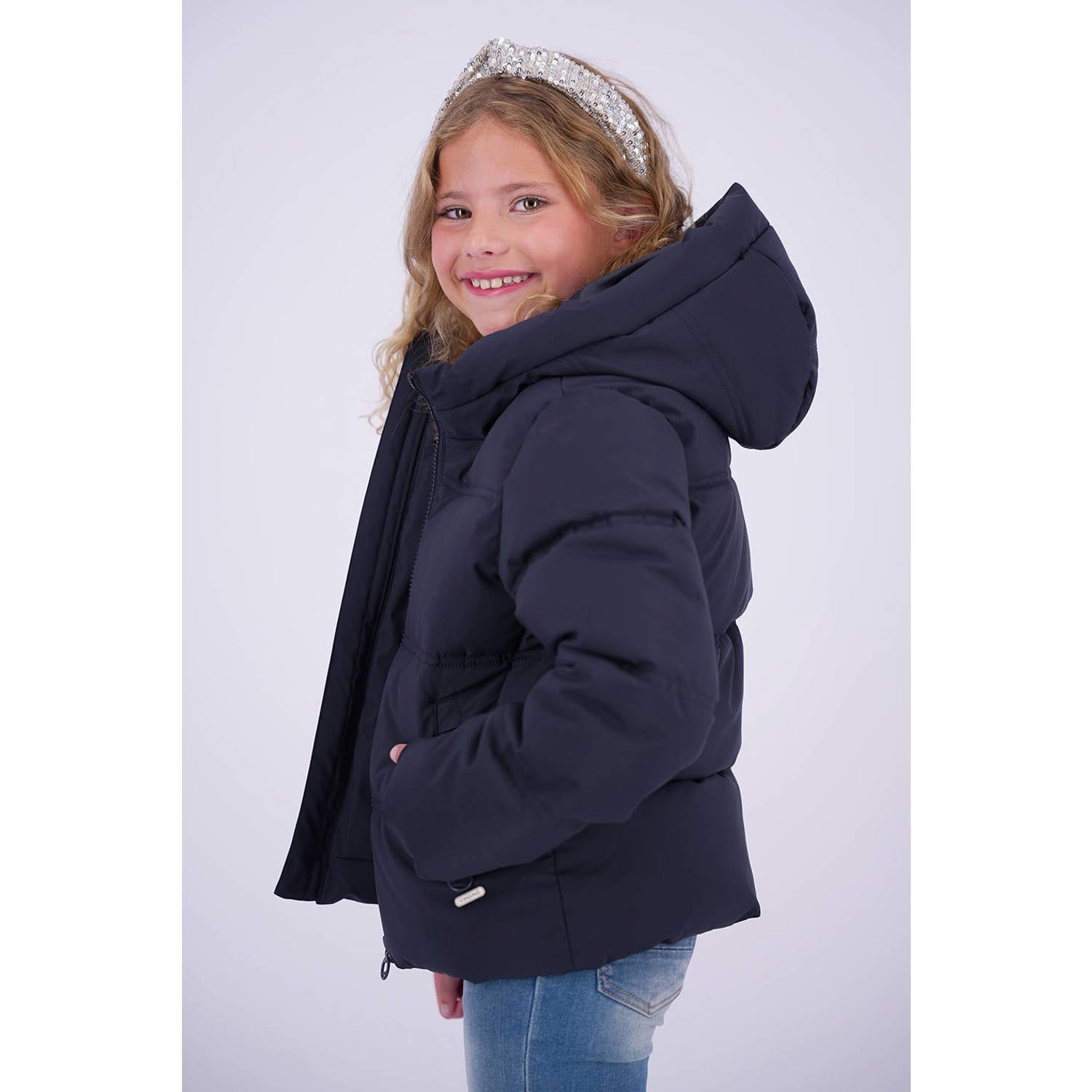 Vingino pufferjas donkerblauw