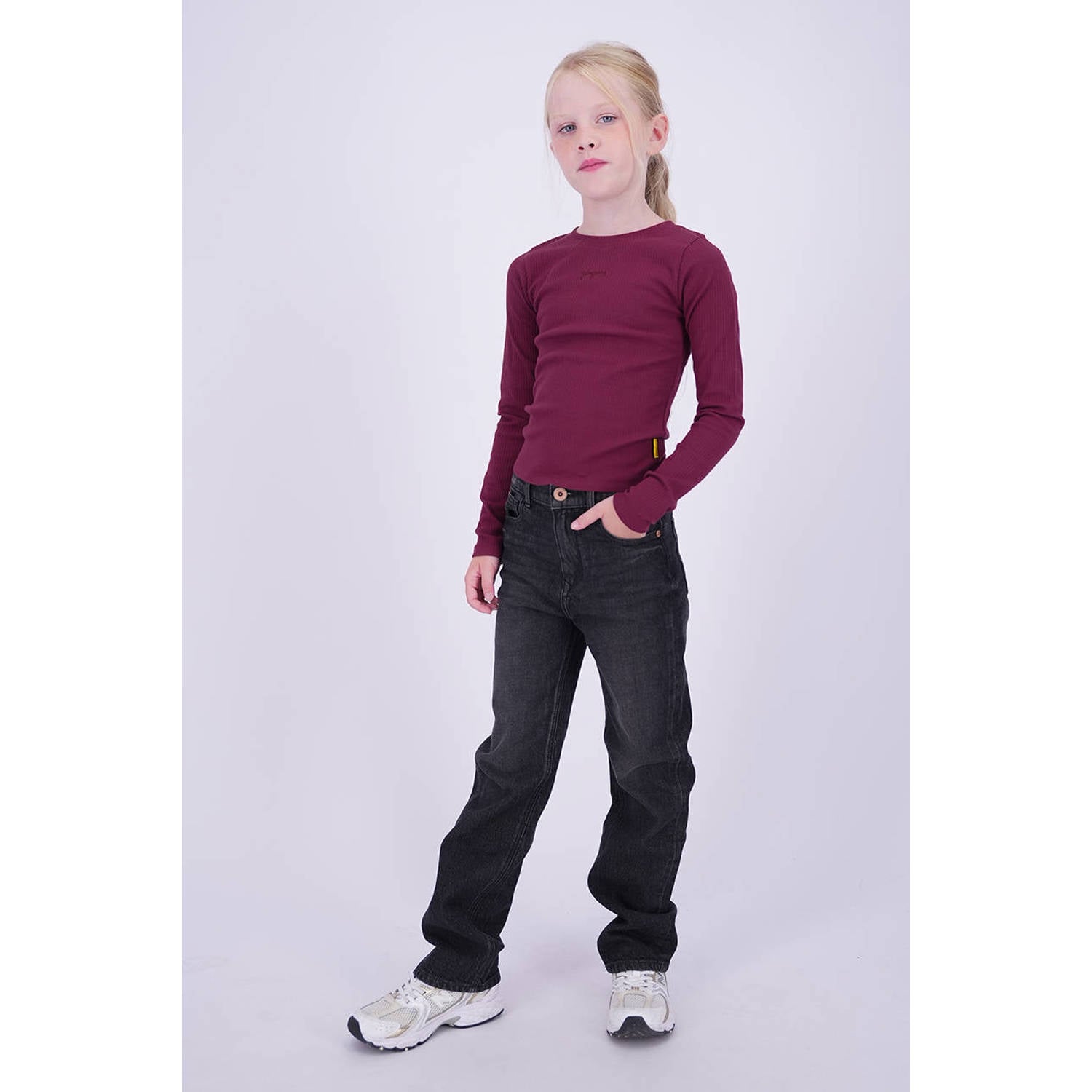 Vingino longsleeve donkerrood
