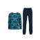 Vingino pyjama met print - donkerblauw/blauw