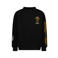 Vingino sweater met backprint - zwart