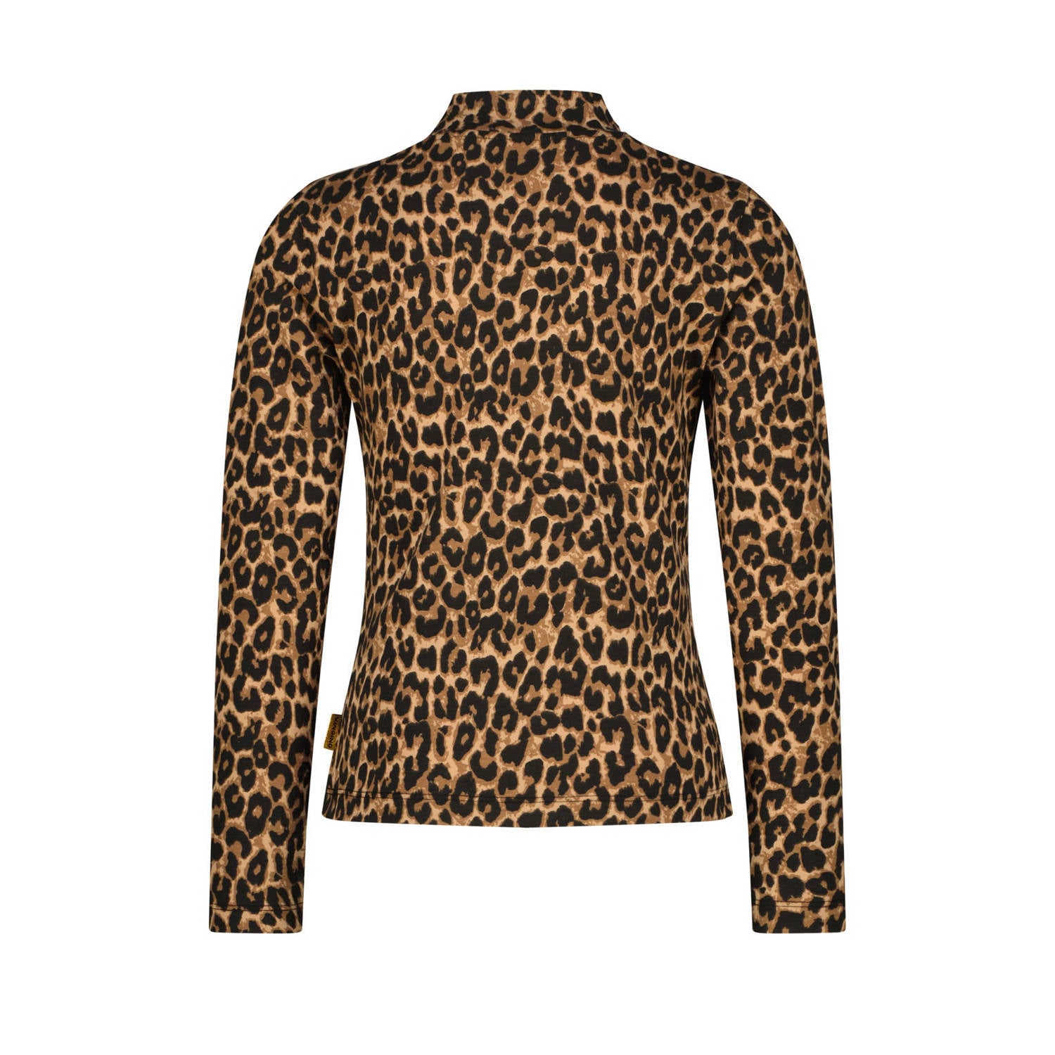 Vingino longsleeve met panterprint bruin zwart