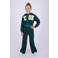 Vingino wide leg casual broek - donkergroen