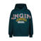 Vingino hoodie met logo - donkergroen