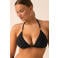 Sam Friday Jessie voorgevormde triangel bikinitop - zwart/wit