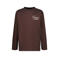 Vingino longsleeve met logo - donkerbruin