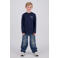 Vingino longsleeve met logo - donkerblauw