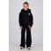 Vingino wide leg sweatpants met logo - zwart