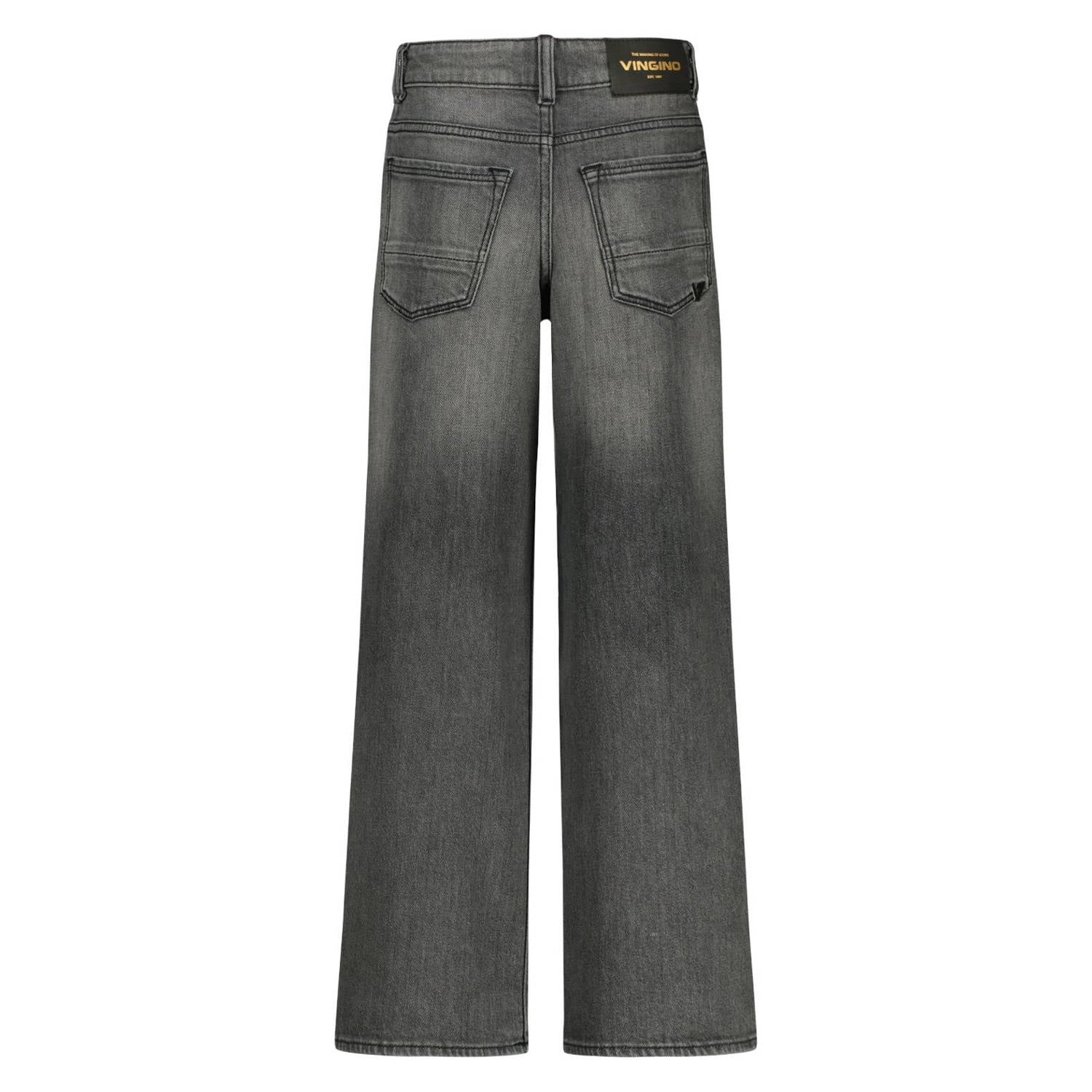 Vingino Cita essential wide leg jeans grey stone