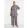 YOEK blouse Plus Size - grijs