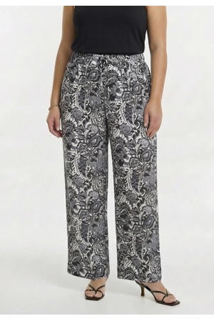 eco viscose broek Plus Size - grijs