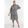 YOEK jurk Plus Size - grijs
