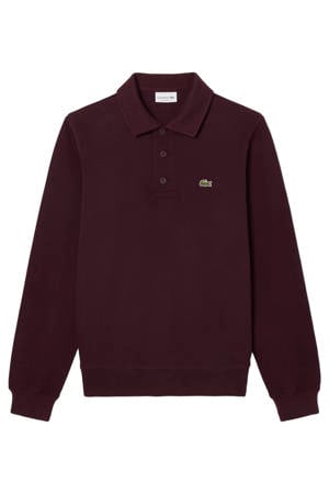regular fit sweater - donkerrood