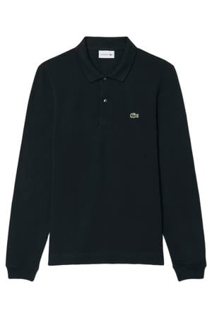 slim fit polo - donkerblauw