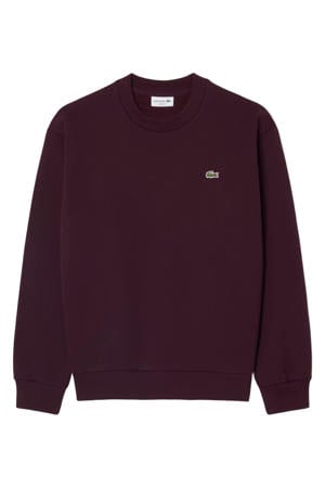 regular fit sweater - donkerrood