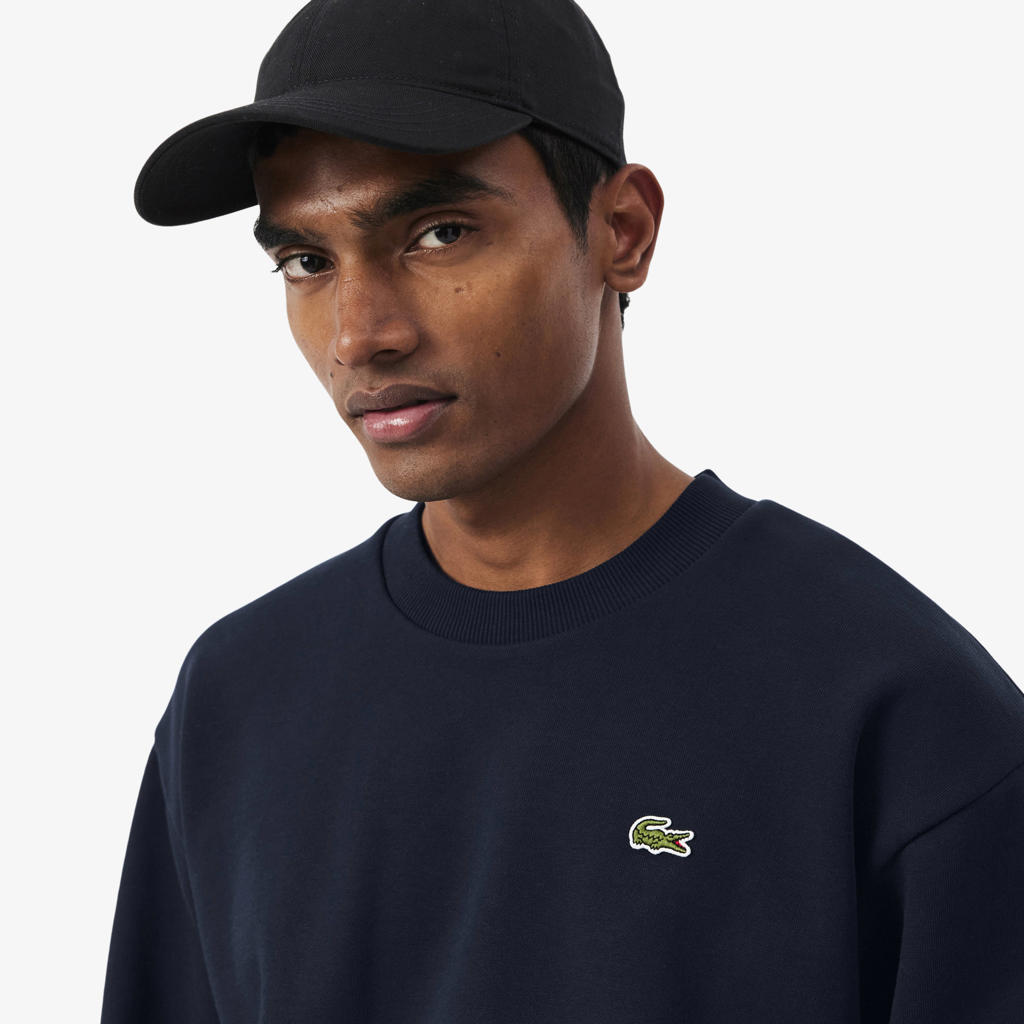 Lacoste regular fit trui - donkerblauw