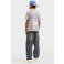 Redefined Rebel T-shirt met backprint - grijs