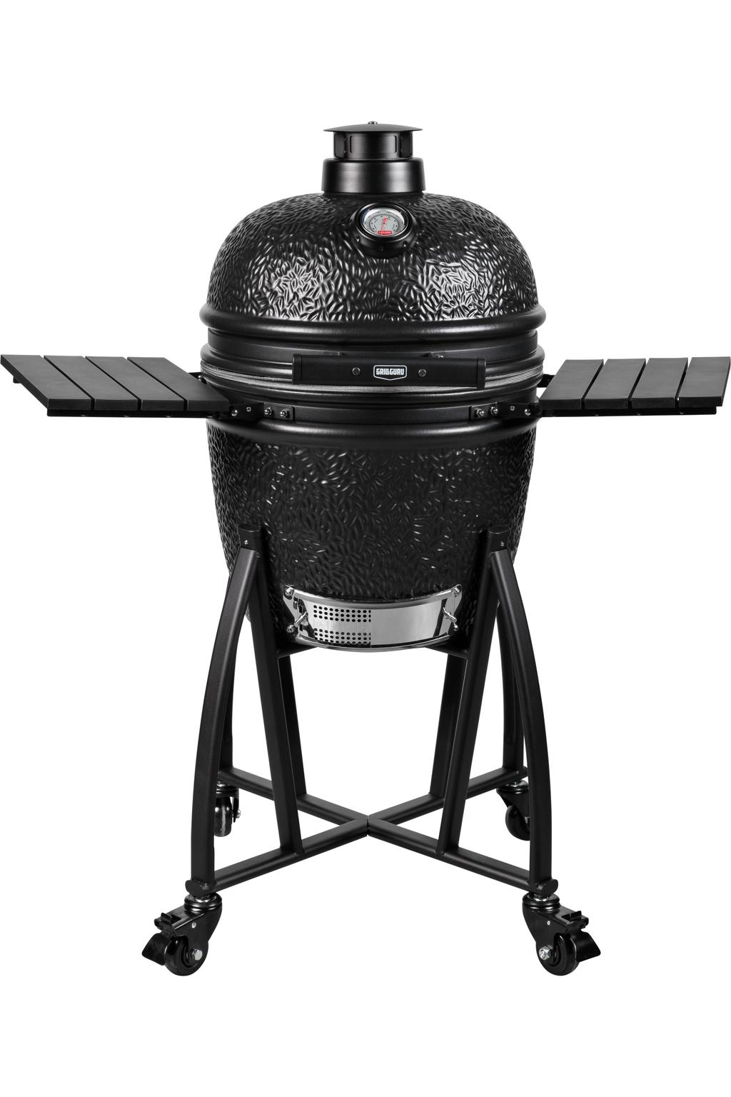 Grill Guru kamado BBQ Prime Satin Black Medium