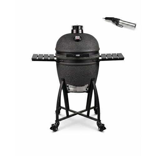 Grill Guru kamado BBQ Prime Matte Black Large – grijs