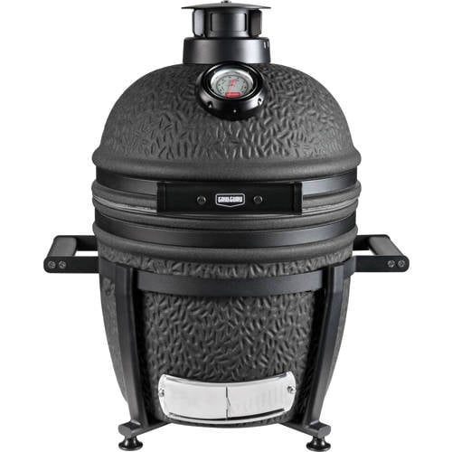 Grill Guru kamado BBQ Prime Matte Black Compact – grijs