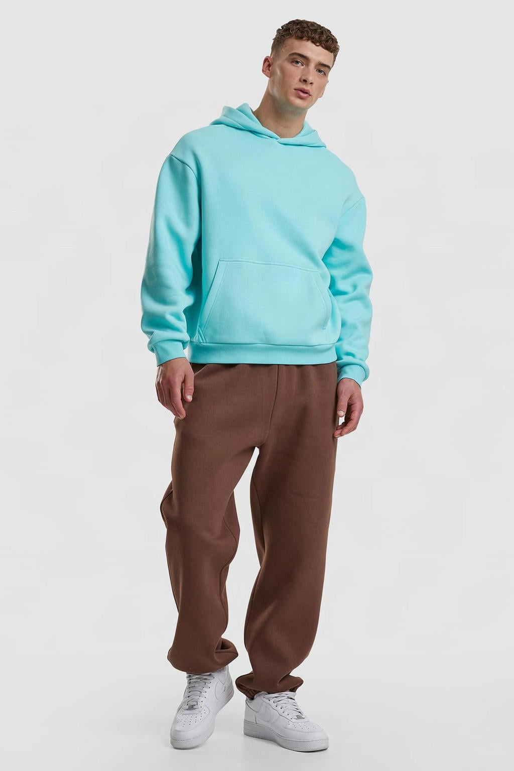 Urban Classics loose fit joggingbroek - bruin