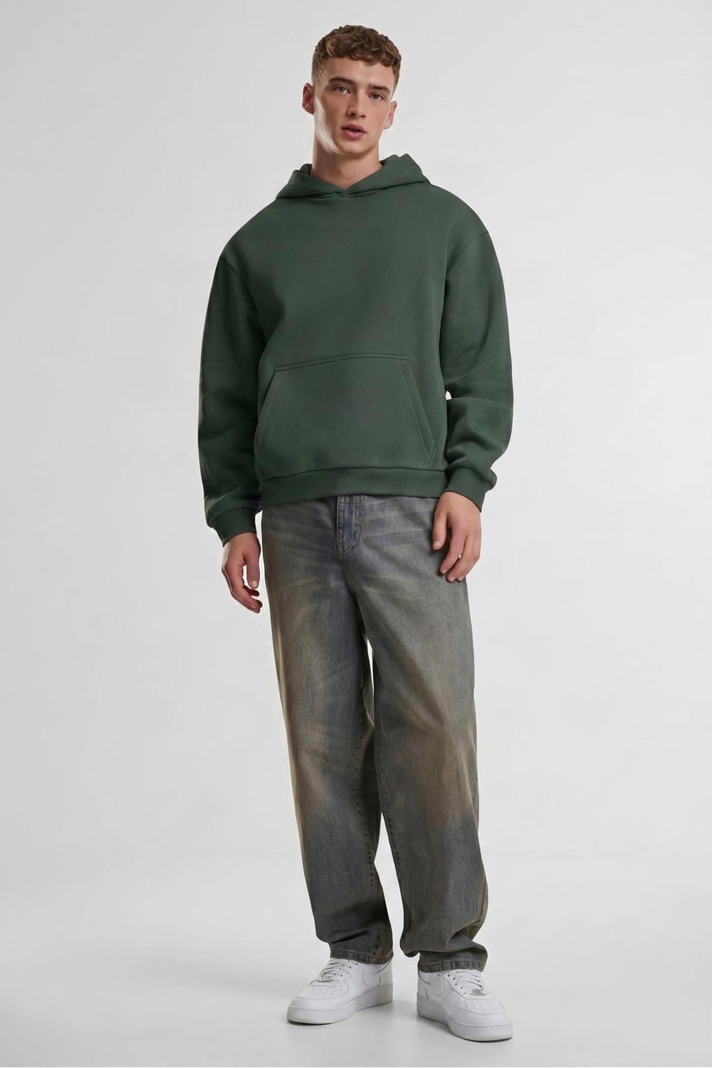 Urban Classics oversized hoodie - forest