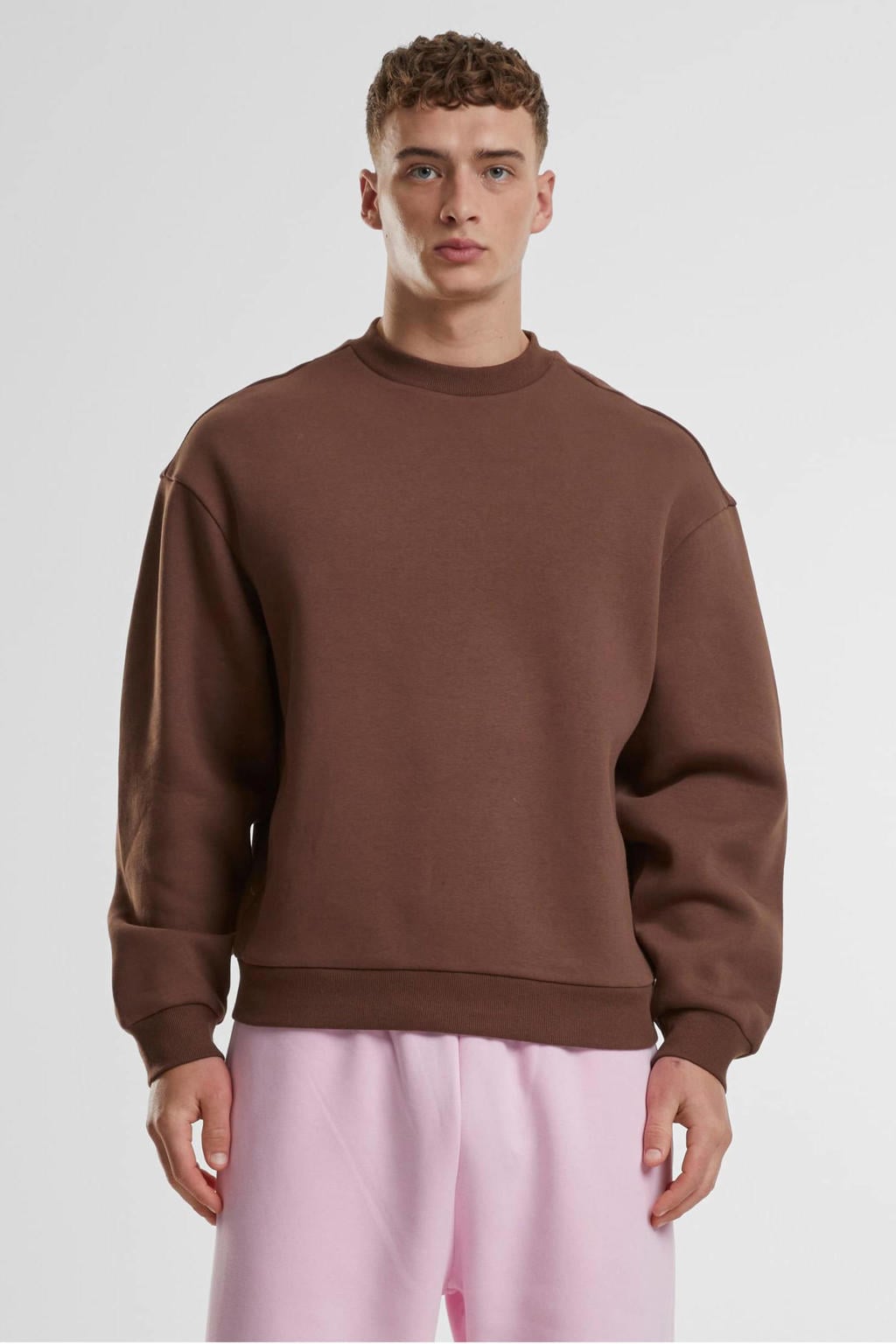 Urban Classics oversized sweater - bruin