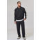 Urban Classics relaxed fit gestreepte sweater - zwart