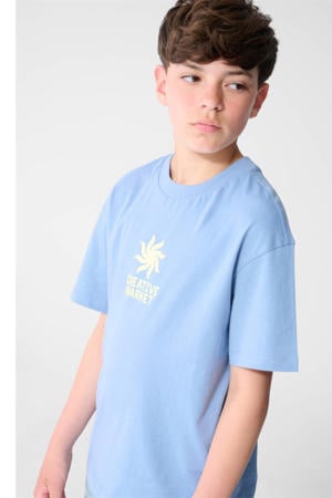 T-shirt lichtblauw