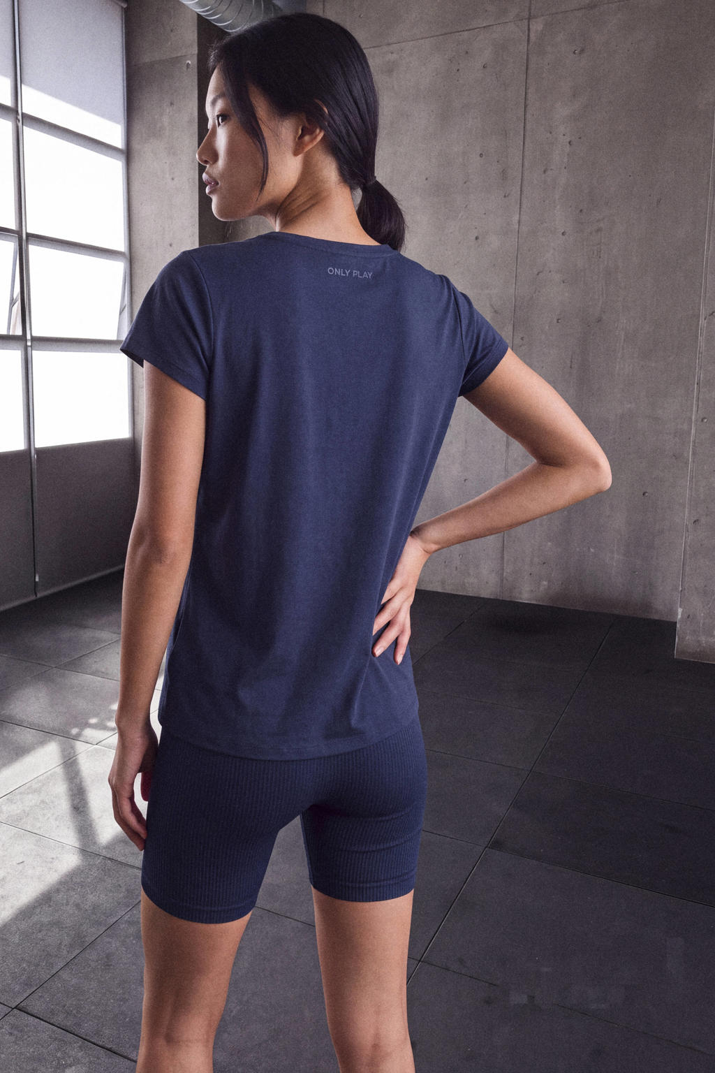 ONLY PLAY sportshirt - donkerblauw
