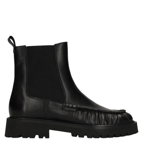 zwarte chelsea boots dames