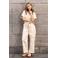 LOLALIZA denim jumpsuit - beige
