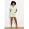 LOLALIZA aansluitend playsuit - mintgroen
