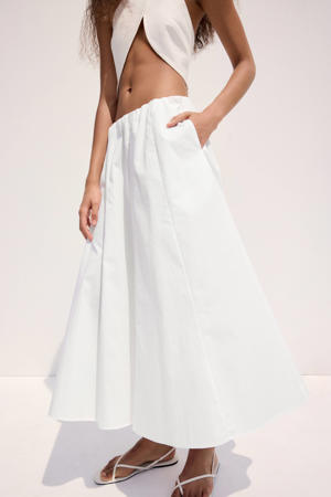 midi rok - wit