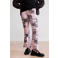 Desigual flared broek met print - roze