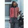 Desigual gebreid vest met krijtstreep - rood