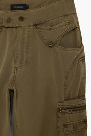 thumbnail: Desigual barrel cargobroek - kaki