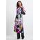 Desigual midi jurk met print - meerkleurig