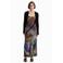 Desigual midi jurk met print - meerkleurig