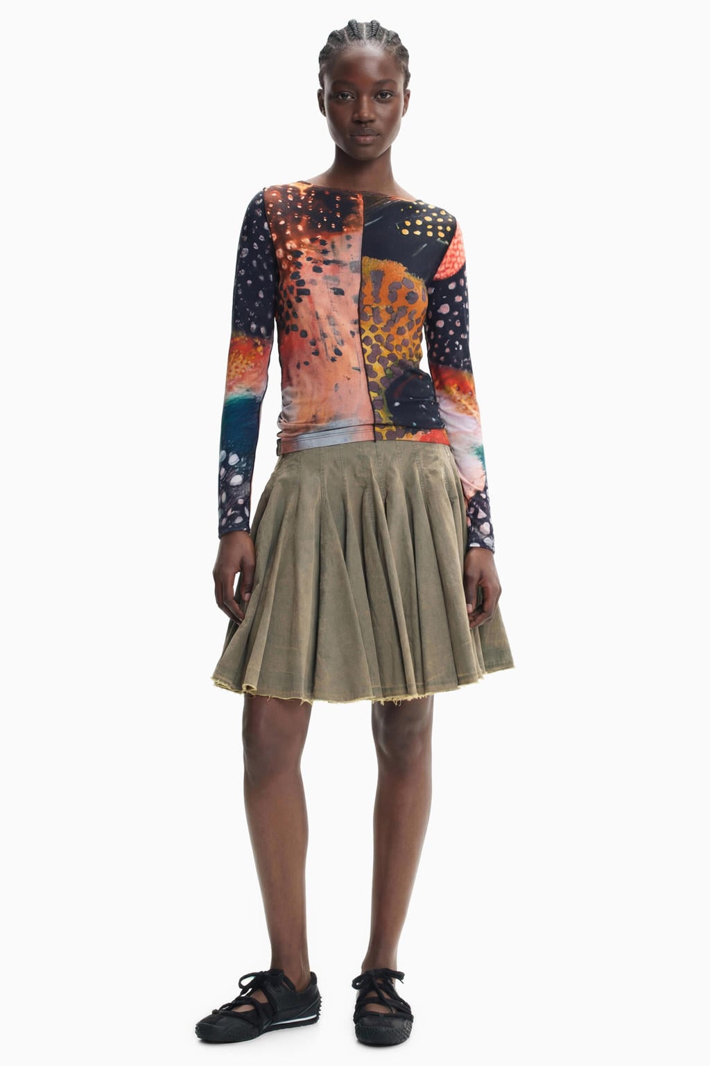 Desigual top met print - meerkleurig