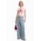 Desigual gebloemd T-shirt - wit