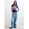 Desigual T-shirt - blauw