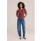 WE Fashion gebreid vest - oudroze