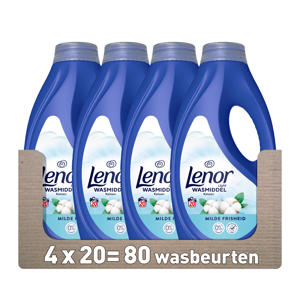 vloeibaar wasmiddel -  Katoen - 20 wasbeurten - 80 wasbeurten
