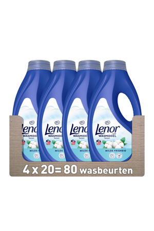 vloeibaar wasmiddel -  Katoen - 20 wasbeurten - 80 wasbeurten