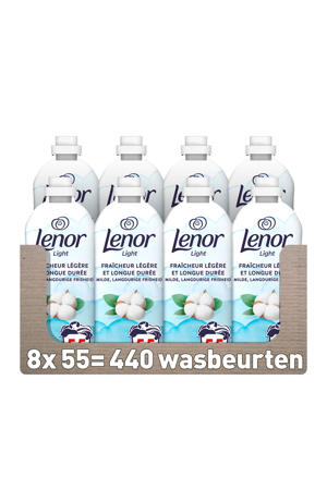 Light wasverzachter - Katoen - 55 wasbeurten - 440 wasbeurten